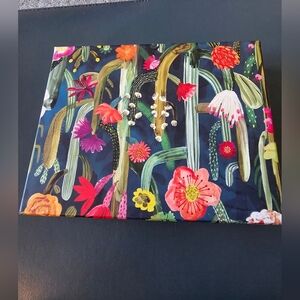 Cactusland Chic Notecard Box/ Roger la Borde, featuring colorful desert-themes